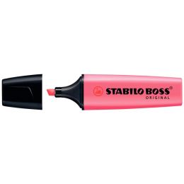Boîte de 10 surligneurs Boss rose