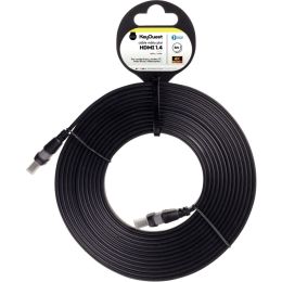 Cordon HDMI 1.4 plat 5m noir
