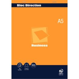 Bloc direction BUSINESS, 80 feuilles format A5, papier 70g