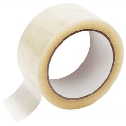 Lot de 36 rouleaux adhésif polypropylène Havane 50mmx100m + 1 dévidoir à poignée standard offert