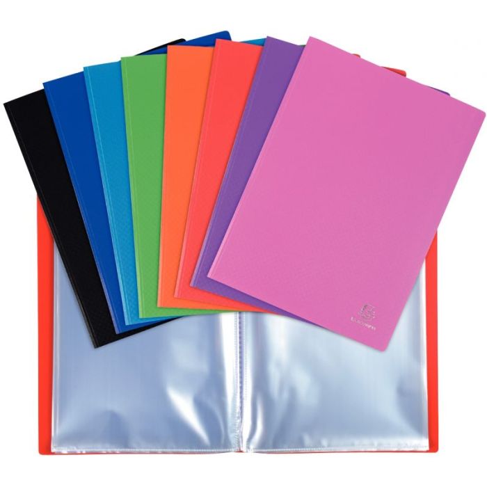 Protège-documents PP OPAK 60 vues, coloris assortis Proteges documents pochettes fixes