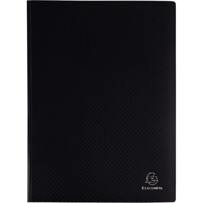 Protège-documents OPAK en polypropylène, 80 vues, noir Proteges documents pochettes fixes