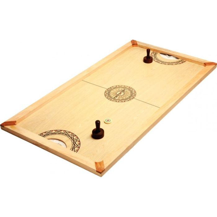 Mini Jeu De Sliding De Table Pliable – Disques à Pousser Pour Enfants Et Adultes, Bureau Ou Salon