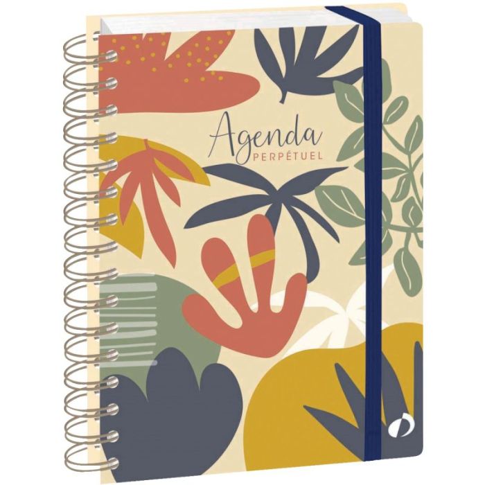 Agenda  21S Perpétuel Eterny Fleur Agendas perpetuels