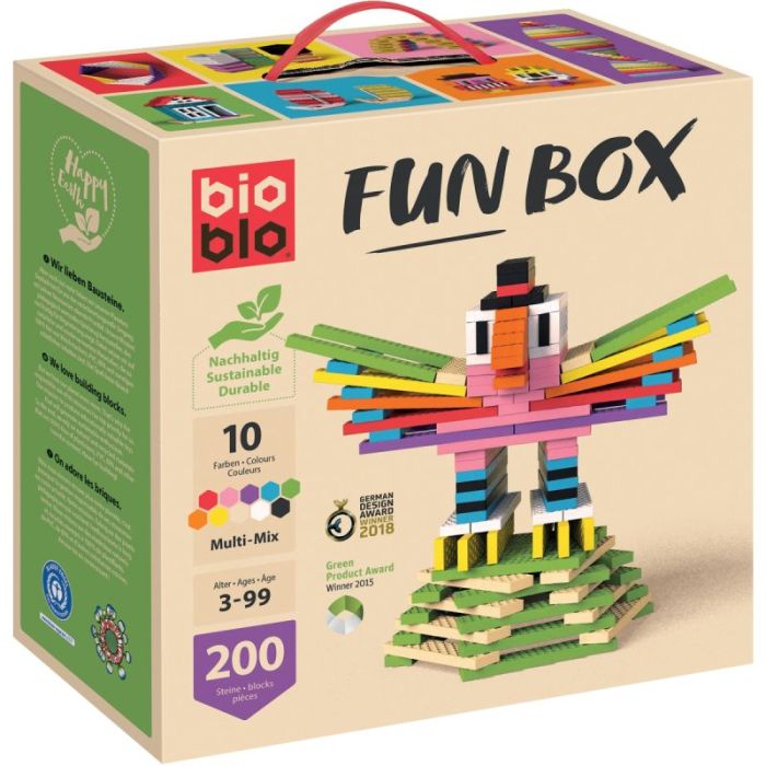 FUNBOX 200 planchettes BIOBLO Jeux de construction divers