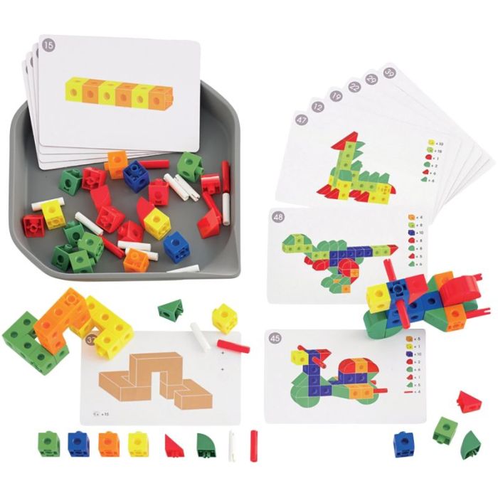 Set d'initiation à la construction 88 pièces + 25 fiches Jeux de construction divers