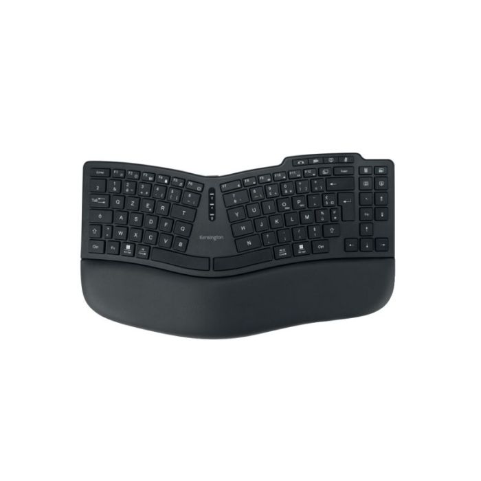 Clavier compact  ergonomique rechargeable kensington noir Claviers