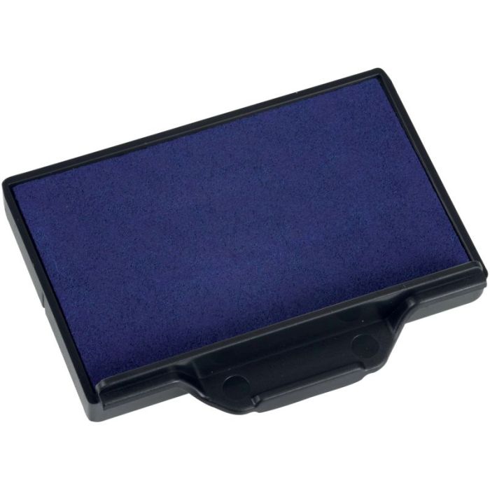 Blister de 2 cassettes 6/56 encre bleu Encreurs pour dateurs