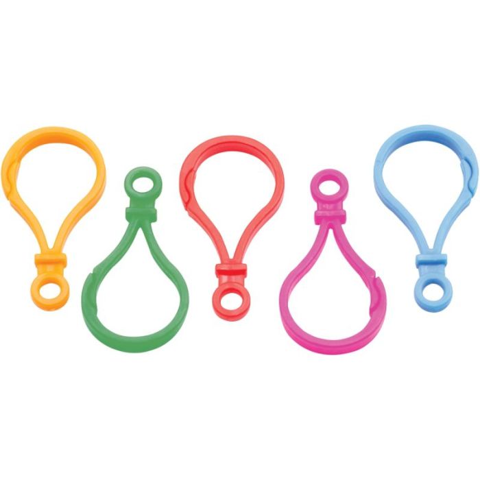 Lot de 60 mousquetons sans vis assortis Bijouterie (accessoires)