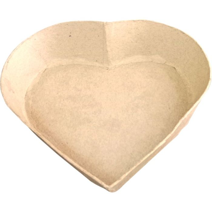 Lot de 10 vide poches carton forme coeur Objets en carton a decorer