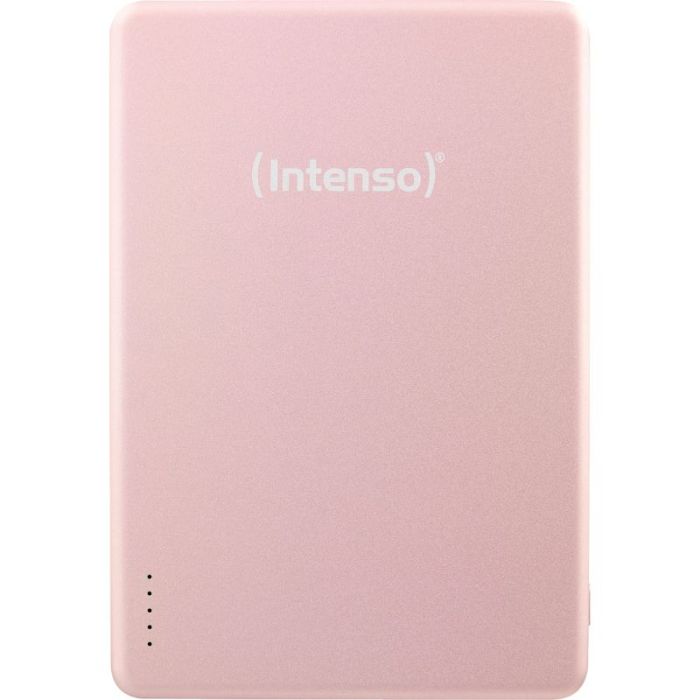 Batterie externe magnétique Intenso MW 5000 rose Batterie de recharge pour smartphone & tablette
