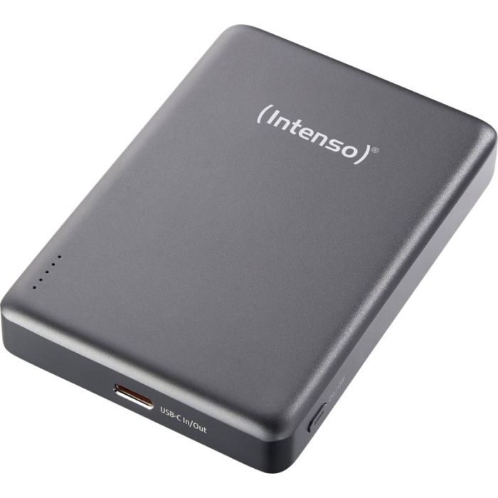 Batterie de secours magnétique Intenso MW 10000 gris Batterie de recharge pour smartphone & tablette
