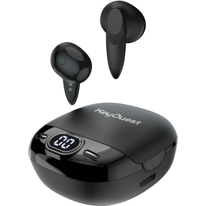 Ecouteurs KEYOUEST sans fil MI10 noir Casques et accessoires