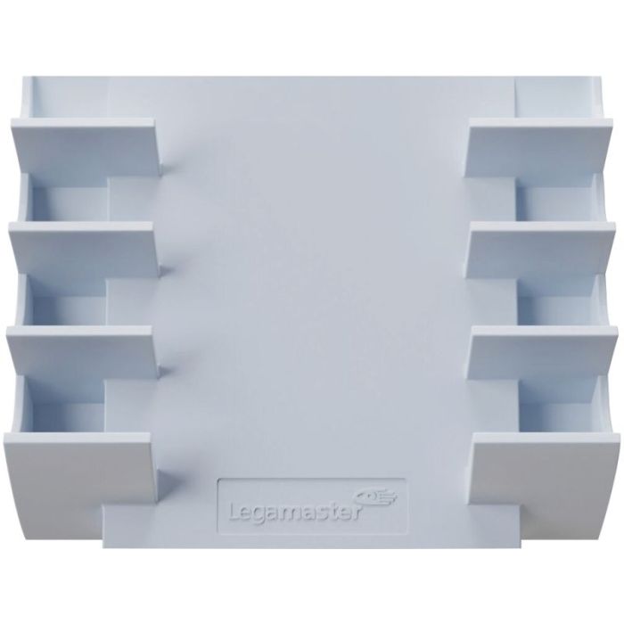 Porte marqueurs tableau verre 4 places bleu Accessoires tableau effacable a sec