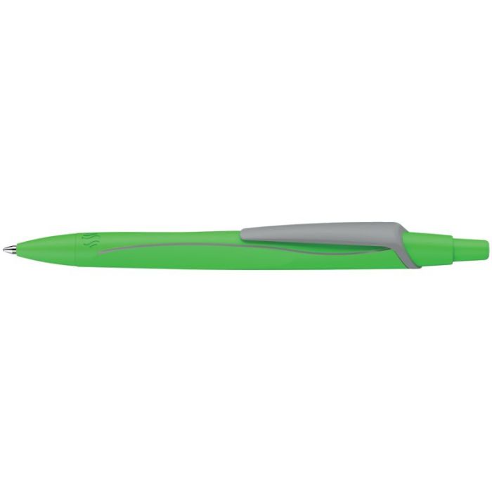 Stylo bille Reco vert fluo Stylos bille retractables