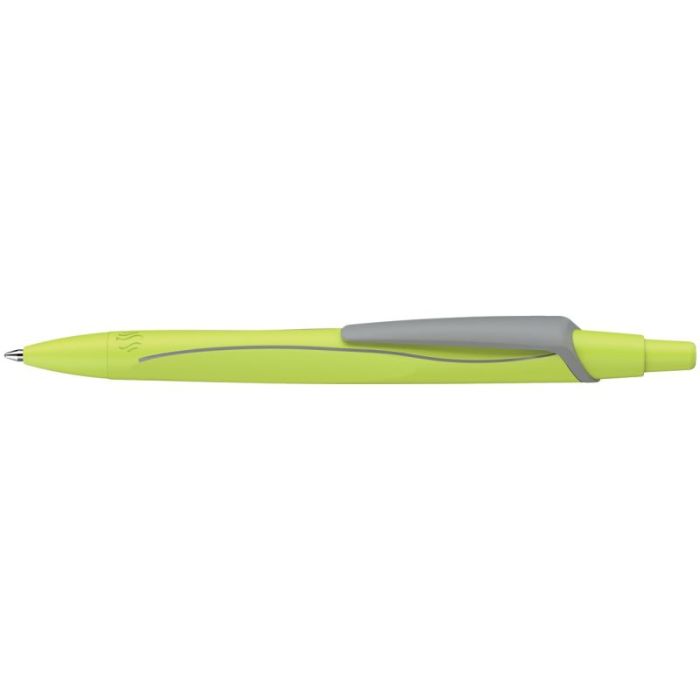 Stylo bille Reco jaune fluo Stylos bille retractables