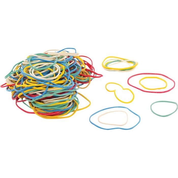 Boite de 265 élastiques tailles et couleurs assorties Bracelets caoutchouc