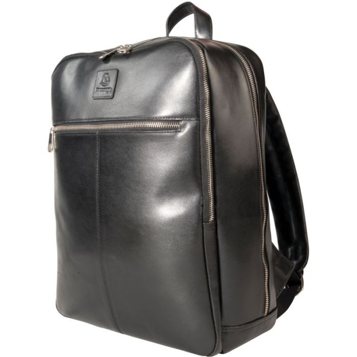 Sac à dos ordinateur Exactive en cuir Noir Sac a dos