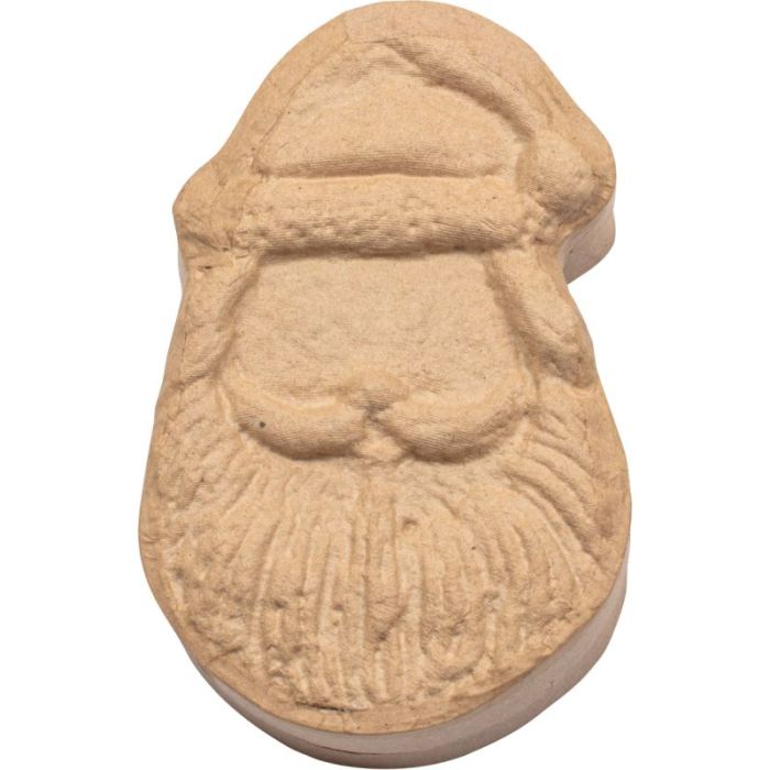 Boîte tête de père noel en carton Objets en carton a decorer