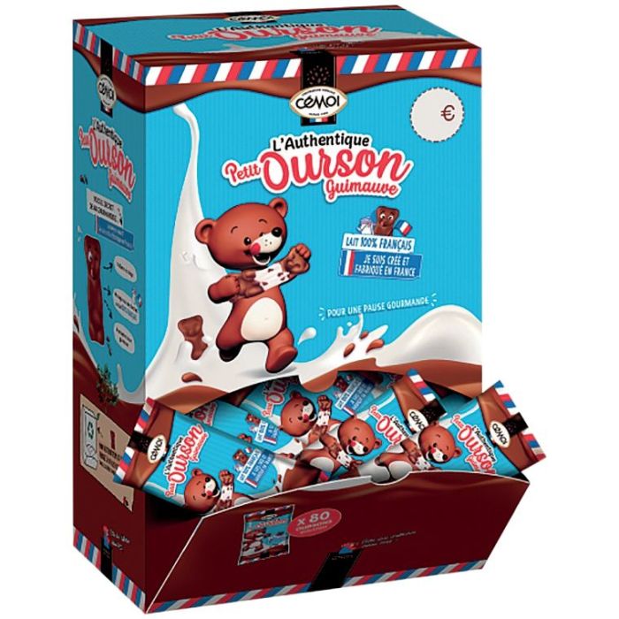 Boîte de 80 oursons Cemoi Aliments pour reception