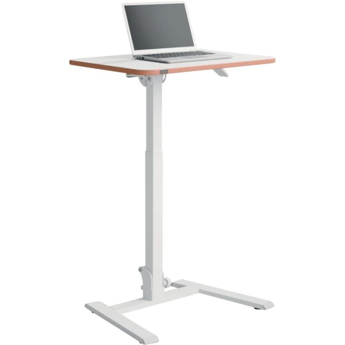 Bureau assis/debout pliable Ergo blanc Mobiliers de bureau