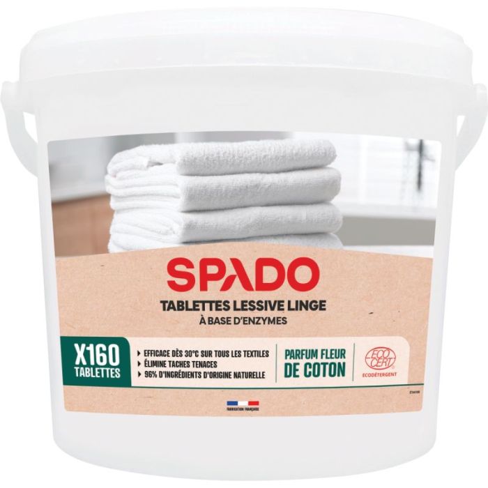 Seau 16 dose lessive spado coton Soin du linge