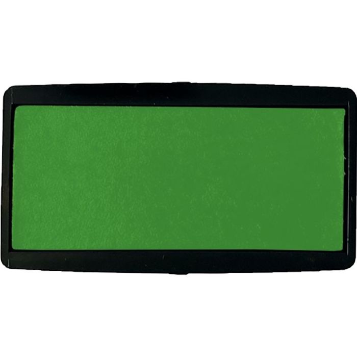 Blister de 2 cassettes d'encrage vert Encreurs pour dateurs