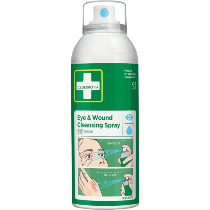 Spray nettoyant yeux et plaies Pharmacie
