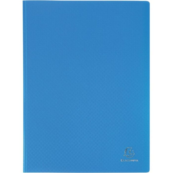 Protège-documents PP OPAK 40 vues, bleu clair Proteges documents pochettes fixes