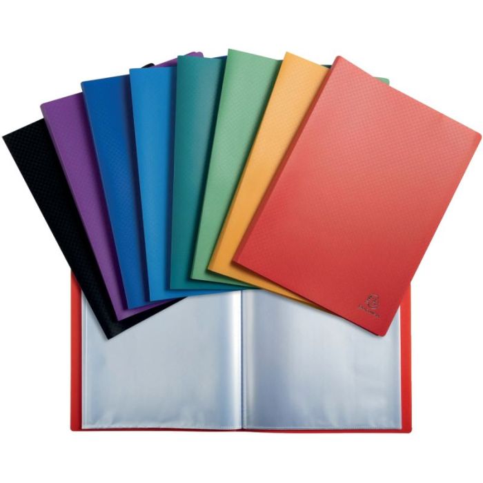 Protège-documents PP OPAK 200 vues, coloris assortis Proteges documents pochettes fixes