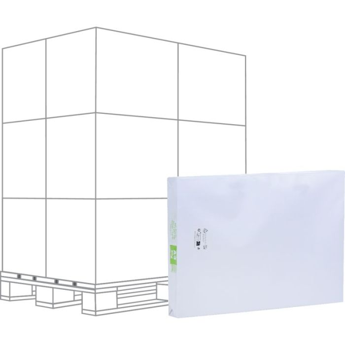 Palette de 120 ramettes de 500f format A3 80g blanc économique Papiers reprographiques blanc 80g