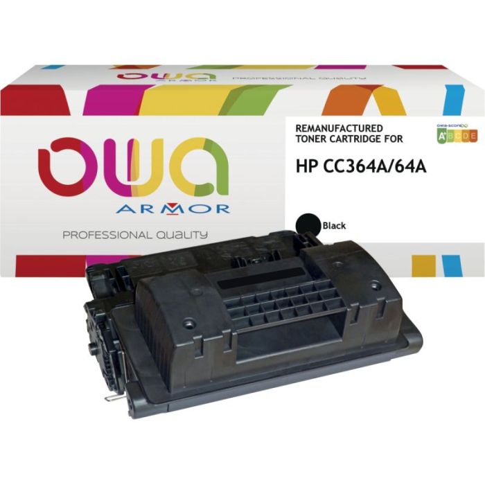 OWA Armor cartouche laser noire compatible HP 64A (CC364A) Consommables hp compatibles