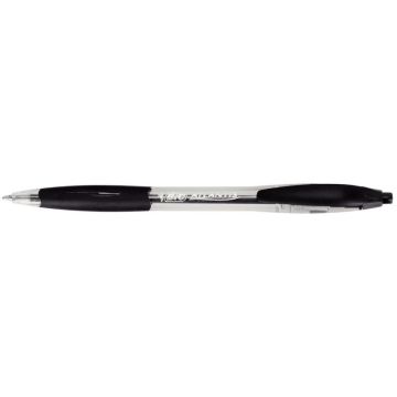 Boîte de 12 stylos Atlantis rétractable noirs