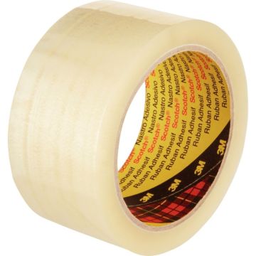 Lot 6 rouleaux polypropylène transparent 48mmx100m