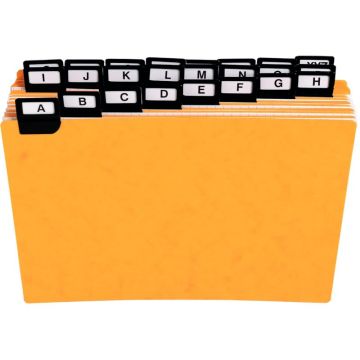 Paquet de 24 guides alphabétique 148 x 210 mm