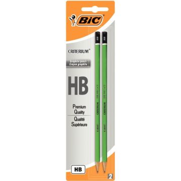 Blister de 2 crayons criterium HB