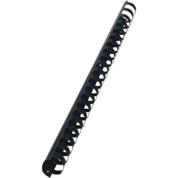 Paquet de 50 reliures plastiques CombBind 38mm noir