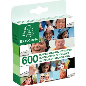 Paquet de 600 autocollants double face