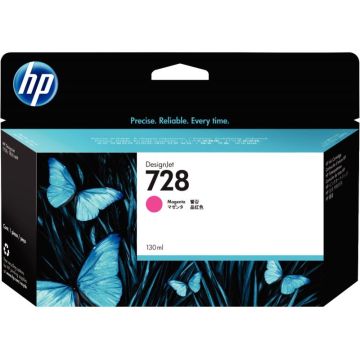 HP 728 cartouche d'encre magenta grande capacité authentique (F9J66A)