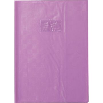 Paquet de 10 protège-cahiers avec rabats épaisseur 22/100ème 21 x 29,7 cm coloris violet