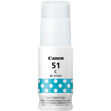 Canon 51 flacon d'encre cyan authentique (GI51C)