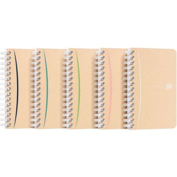Carnet reliure intégrale OXFORD TOUAREG, 180 pages, 9 x 14 cm, quadrillé 5x5