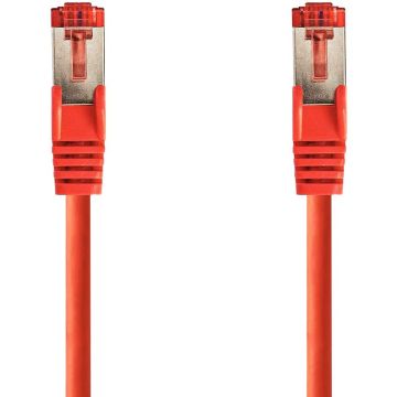 Câble RJ45 droit 6 S/FTP 3 mètres rouge