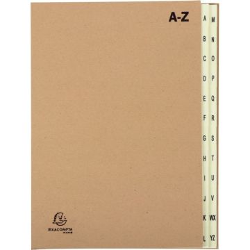 Trieur alphabétique kraft recyclé FOREVER 24 compartiments