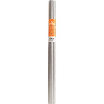 Rouleau de carton ondulé couleur 50m x 70 cm, argent