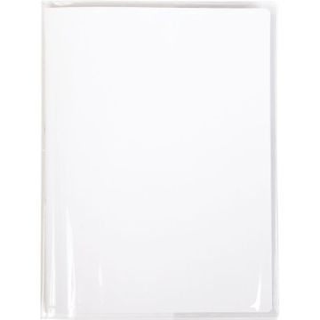 Protège cahier pvc 24x32 incolore à rabats