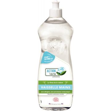 Flacon 1L liquide vaisselle mains ACTION VERTE