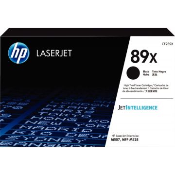 HP 89X toner noir grande capacité authentique (CF289X)