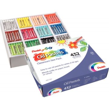 Classpack de 432 pastels huile PHN assorties