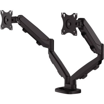 Bras porte-écran double EPPA noir